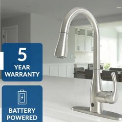 New! Motion Activated Single-Handle Pull-Down Sprayer Kitchen Faucet in Chrome
( reseda Ca)