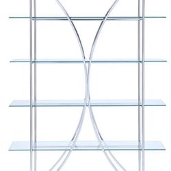 Glass Bookshelf 