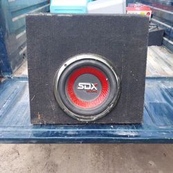 10" Sub In Box