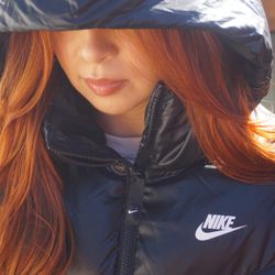 Nike Sportswear Therma-FIT City Series Women Black Down Parka Size XS