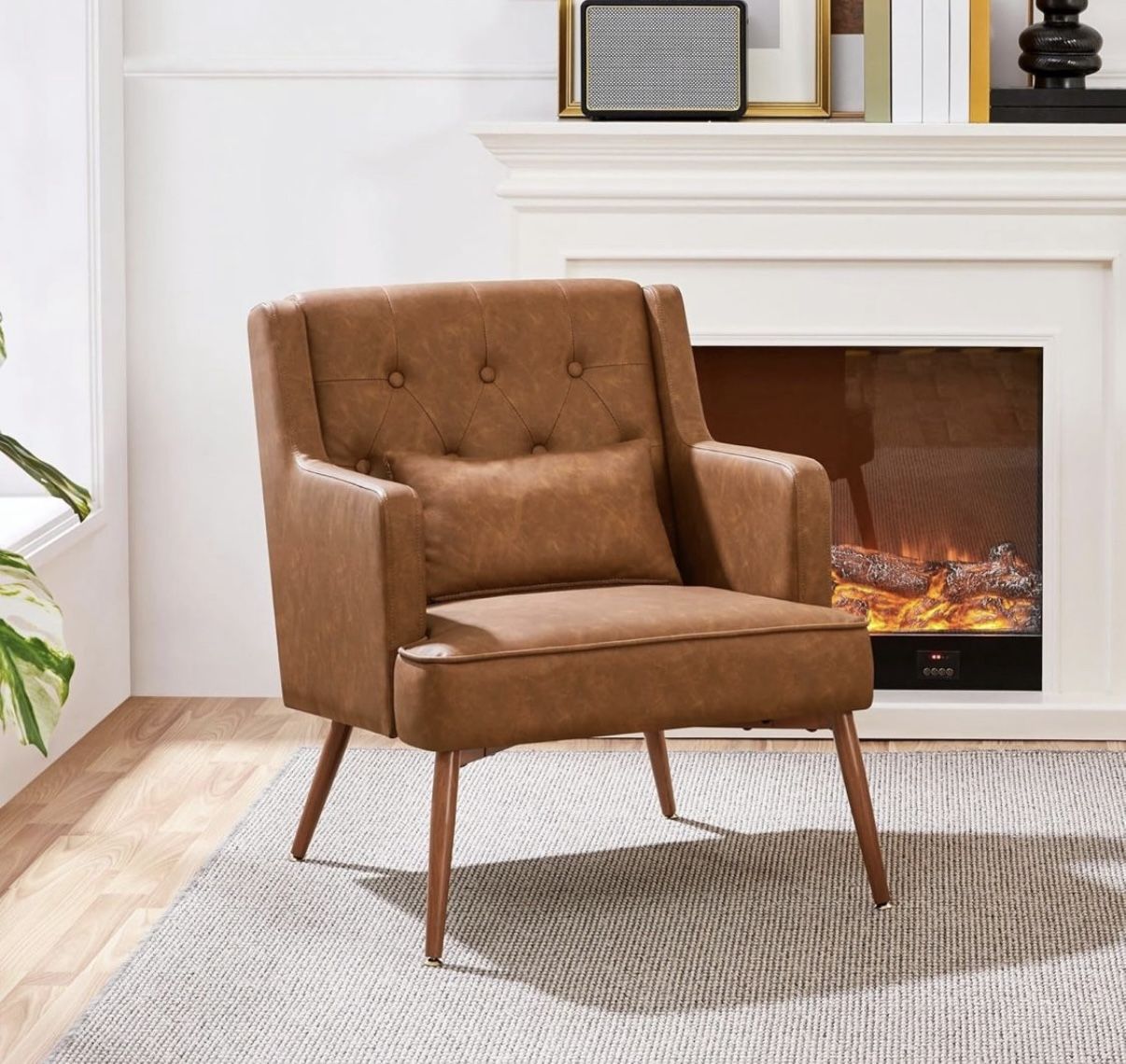 Retro brown office chair 614975