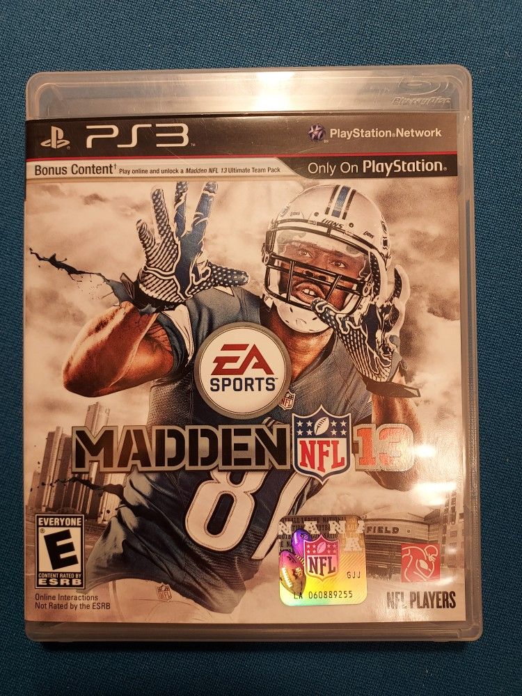 Madden 13 For Playstation 3