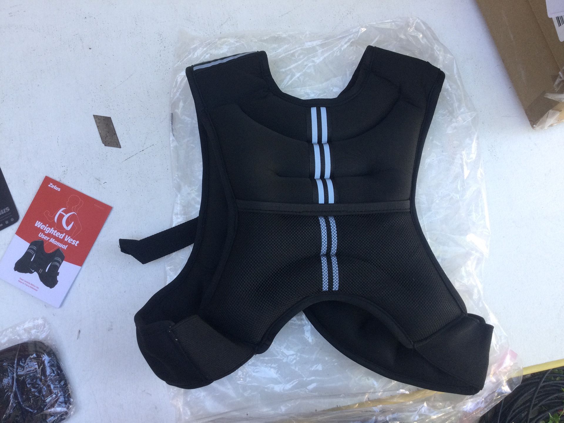 Zulus 12LB Womens Weighted Vest. Women Weighted 12LB Set Weight. 