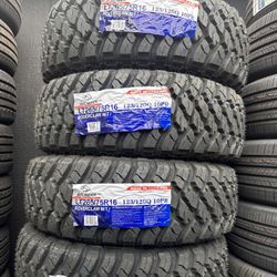 Lt265/75/16 Atlander MT set Of 4 New Tires Installed And Balanced 