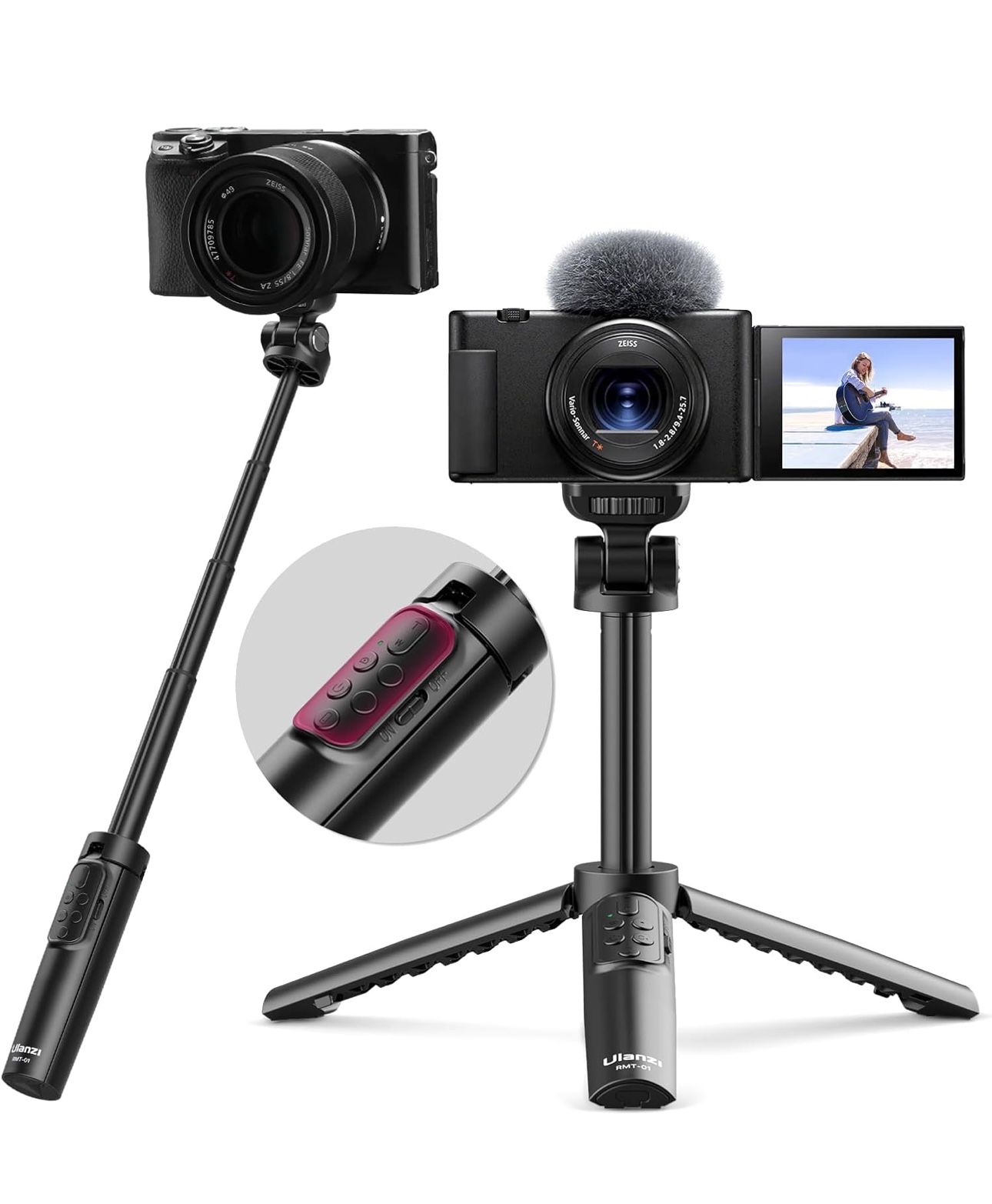 Mini Camera Tripod With Bluetooth control