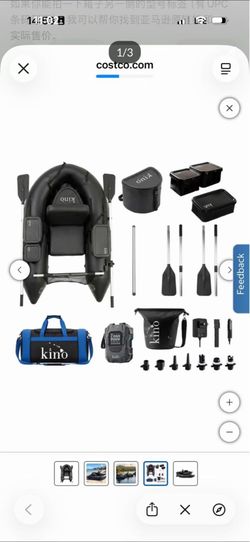 Kino Outdoor Kai Belly Boat Bundle