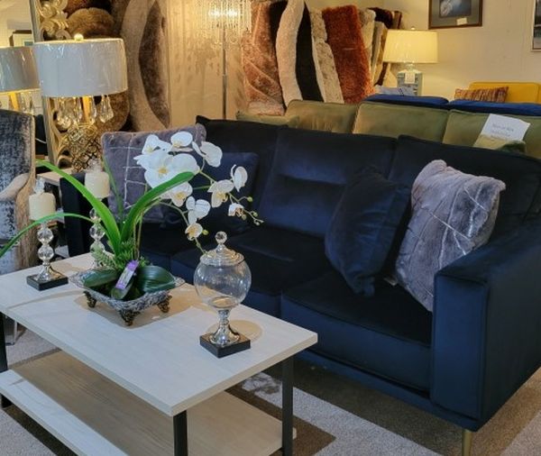 Blue Navy Sofa Modern