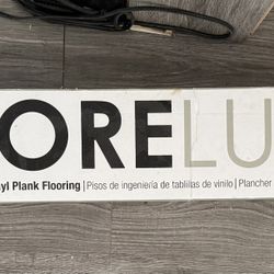 Vinyl Plank Flooring (4 boxes) 