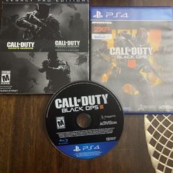3 Call Of Duty Ps4 Games