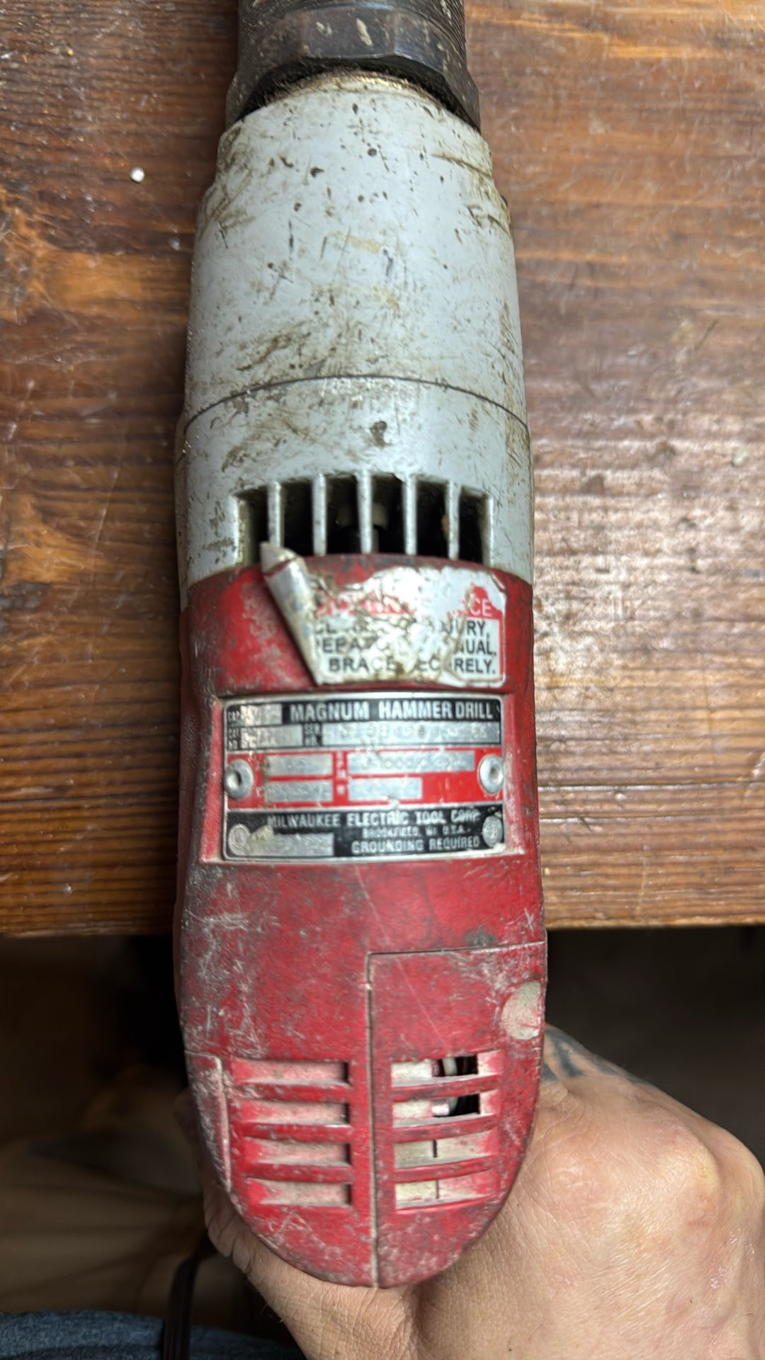 Milwaukee Magnum Hammer Drill