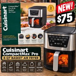 Cuisinart CompactMax Pro 8-Qt Basket Air Fryer