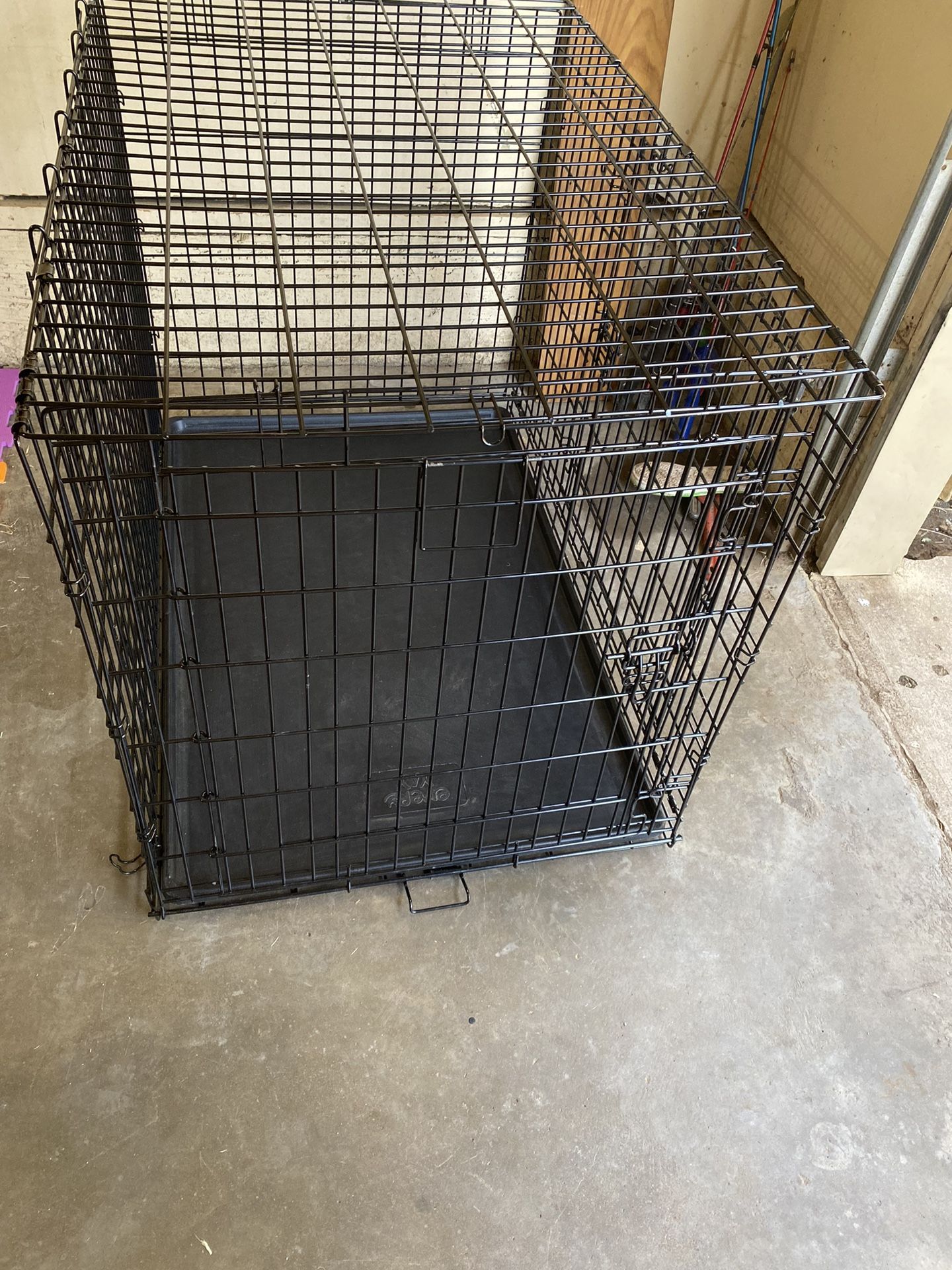 EveryYay Door Folding Dog Crate, L X W X H