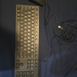 Dell Wired Keyboard With Mouse