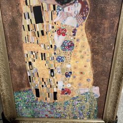 The Kiss Painting by Gustav Klimt (Print)