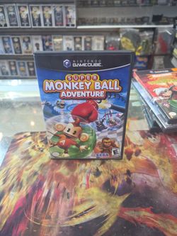 Super Monkey Ball Adventure Nintendo GameCube - CIB Complete! Tested Working