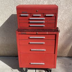Kennedy Toolbox, Roll Cart And Top Box 