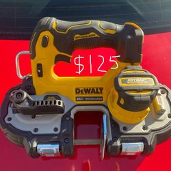 Used Dewalt DCS377  20v Max 1 3/4” Atomic Compact Bandsaw     Tool Only & Brushless 