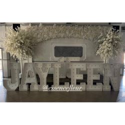 Marquee Letters And Numbers 