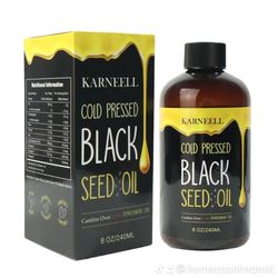 Karneell Cold Pressed Black Seed Oil 8oz