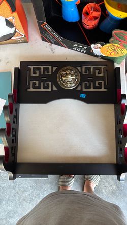 Hanging shelf for Katana or Sword Asian style
