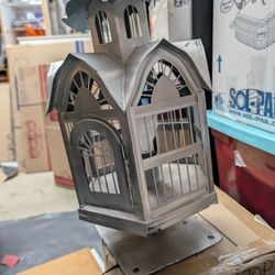 Aluminum Bird Cage Lamp/Light