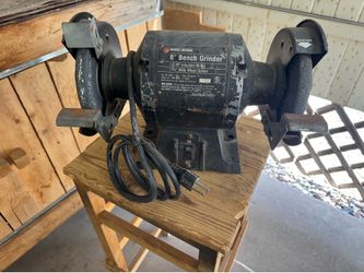 6” bench grinder