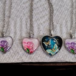  Heart Necklaces
