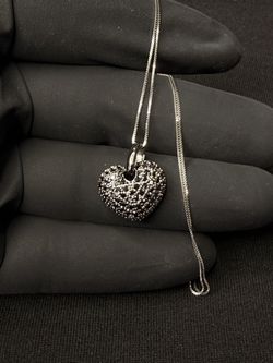 Heart Cut Moissanite Necklace 💎