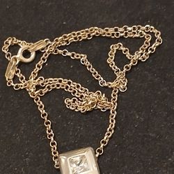 Solid 925 Silver Necklace 