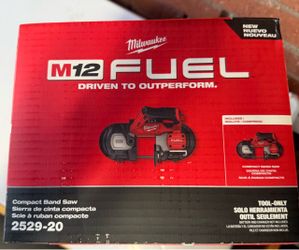 Milwaukee 2529-20 M12 Fuel Compact band saw