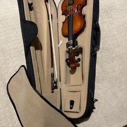 Franz Hoffmann Etude Violin 1/10 Size with Case And Bow