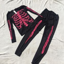 Pink Skeleton Costume