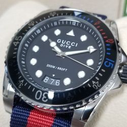 Gucci Dive 45mm Dial Quartz Men's Watch