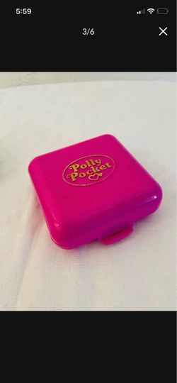 Vintage Polly Pocket Bluebird Compact Case Only!! $5 Each
