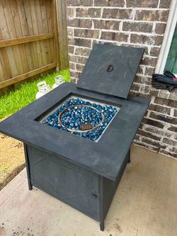 Propane fire pit