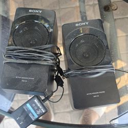 Sony Pair Of Speaker 