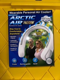 Arctic Air Freedom Wearable Personal Air Cooler