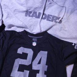 Raiders Jersey And Hoodie 