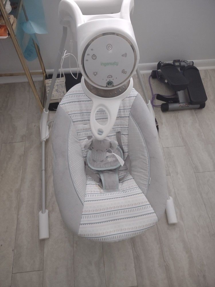 Ingenuity Soothing Swing Practically New
