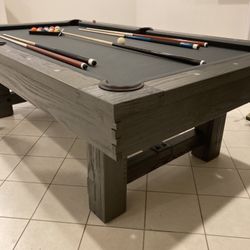 Pool Tables NEW ( Can Deliver Asap ) 7 Ft Or 8 Foot real Slate Billiard Table Sale 