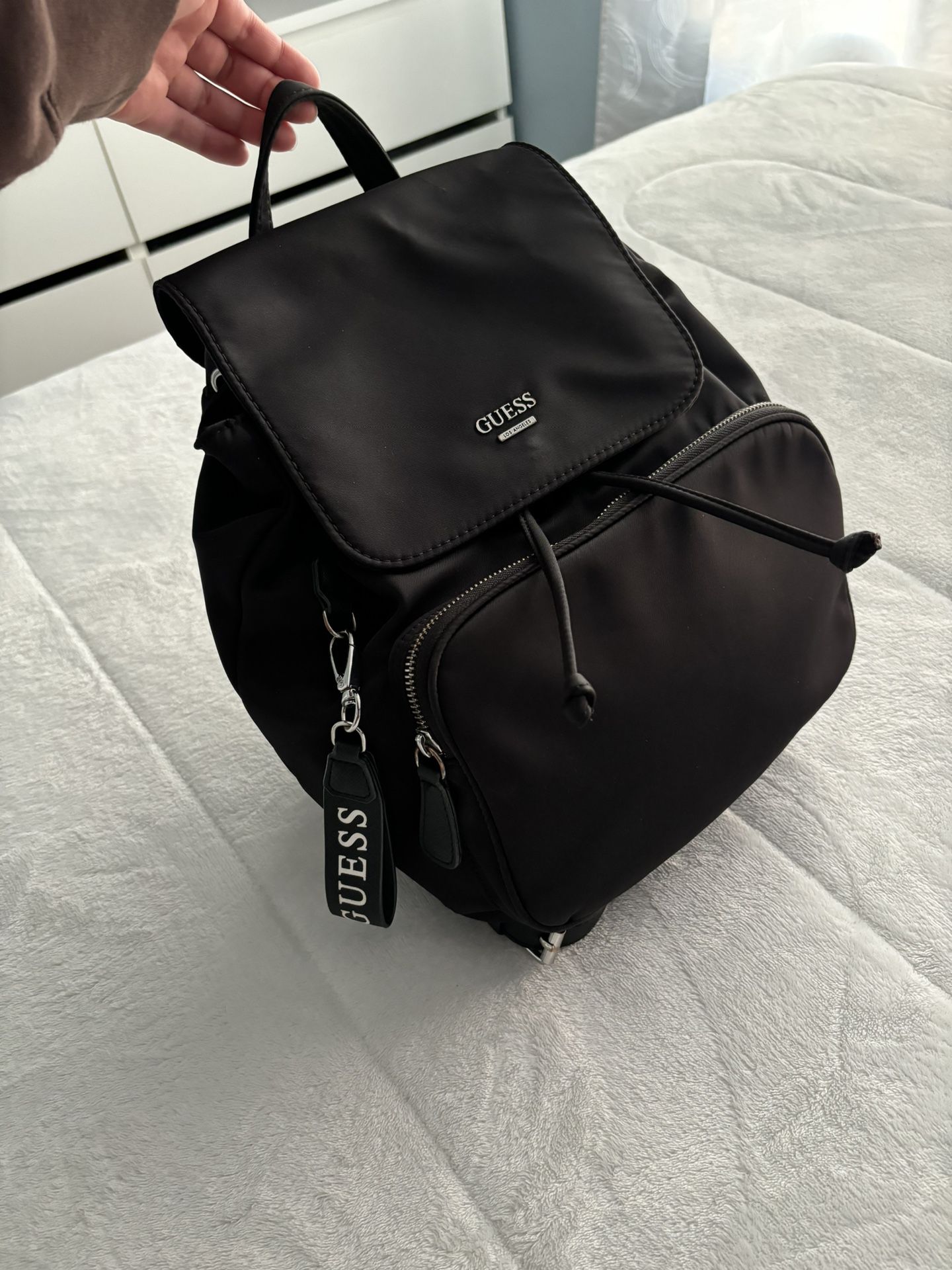 Black Guess Backpack 