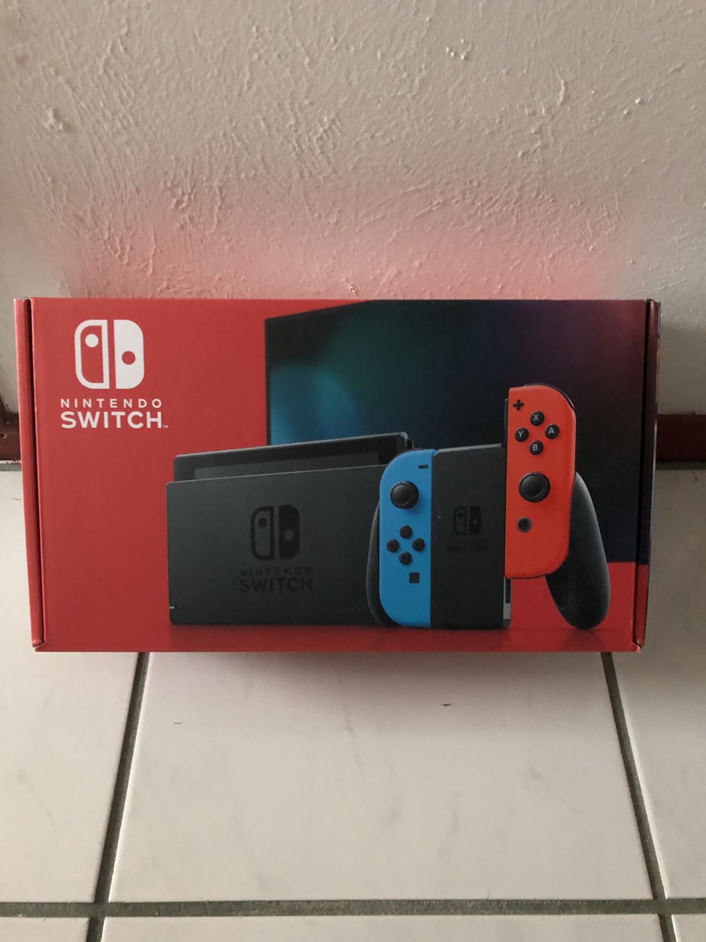 Nintendo Switch (Neon Blue & Red V2)