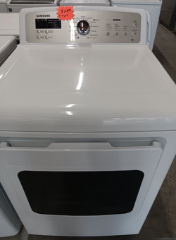 Samsung Electric Dryer – Steam & Sensor Dry, White