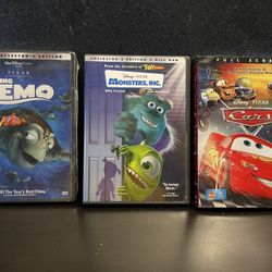 Pixar DVD’s