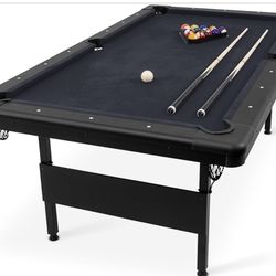 7ft Pool Table - No Assembly Req