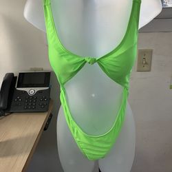 Brand New Bright, Green Swimsuit Size Small ..