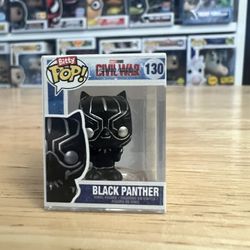 BITTY Black Panther Civil War 1” Funko Pop #130 Avengers Infinity Saga Marvel MCU