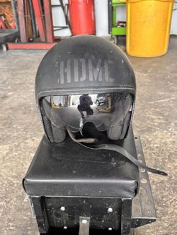 Harley Davidson Helmet With Pull Down Visor
