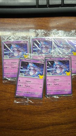 Pokémon 30th anniversary’s promo card Mewtwo