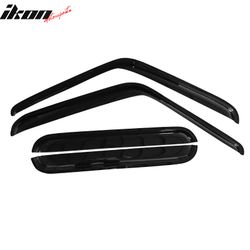 Fits 91-94 Chevy S10 Blazer GMC S15 Jimmy Bravada Acrylic Window Visors 4Pc Set